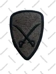 U S Army 6th Cavalry Brigade Patch Sew On Embroidered