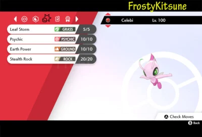 6IV Ultra Shiny Celebi Coco Movie Event Pokemon Sword & Shield