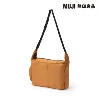 在飛比找momo購物網優惠-【MUJI 無印良品】可折疊撥水加工聚酯纖維肩背包(共2色)