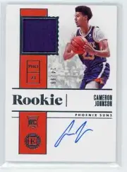 2019 Panini Encased CAMERON JOHNSON Rookie Auto Patch #d 24/99 Phoenix Suns