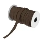 Piping Cord Trim 30 Yards 5/8 Inch Piping Tape for Sewing Fabric Dark Brown