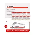 LUTHIONE Derma Boost PDRN Ampoule 1Kit (Ampoule 5ml *5ea) + MTS Roller
