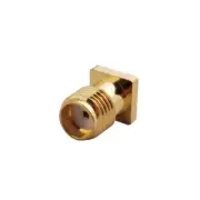 10x SMA Female thru hole panel mount Jack & Tab Terminal straight RF Connector