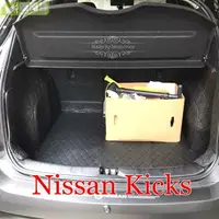 在飛比找樂天市場購物網優惠-適用日產 Nissan Kicks 專用汽車皮革全包圍後廂墊