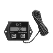 Digital Engine Tachometer Gauge Easy to Read LCD Display RPM Measurement