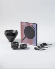 Wok Companion Cookbook & Noodle Bowl Set