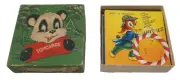 Vintage Andy Panda Toycards Greeting Card Set in Box Unused NIB Art Cartoon