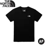 【THE NORTH FACE 男 短袖上衣 AP《黑》】4U9I/短T/休閒短袖/T恤