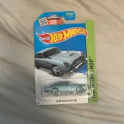 Hot Wheels 2015 Workshop - Aston Martin 1963 DB5 (Light Blue) #245