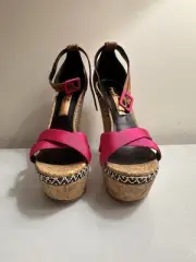 Rupert Sanderson Wedge/Platform Sandals Size 38