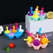 7 Holes DIY Ice Cream Pops Silicone Mold Ice Cream Ball Maker Popsicles Molds