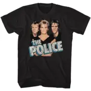 The Police Sting T-Shirt in Sizes SM - 5XL Boys N Blue 100% Black Cotton NWT