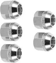 ASAKKURA 5pcs Open Flange Nut Caps Secure Wheel Lug Nuts and for Car Hub Modification Construction for Front Axle Use Versatile Fit for Tires and Wheels