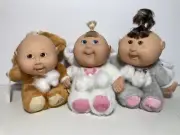 Cabbage Patch Kids Snugglies Monkey Kitten Lamb Soft Plush Doll