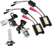 1Set Xenon Hid Kit Bright Digital Ballast for Car Headlights High Intensity UV Resistant Hours Life Efficient Stable Performance Dc Xenon Bulb Lamp