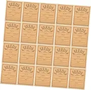 CAXUSD 100pcs Envelopes for Vegetable Seeds Self-Sealing Mini Envelopes Small Coin Storage Decorative Packet for Collection