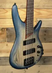 Ibanez SR605E 5-String Bass Cosmic Blue Starburst Flat
