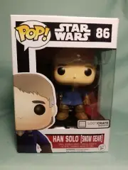 Funko Pop Star Wars 86 Han Solo Snow Gear Bobble Head NEW