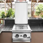PGS Built-In Propane Double Side Burner, DSBKLMSLP