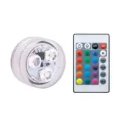 LED Remote Control Small Diving Light Knob Light Fish Tank Light Underwater Ligh