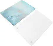 CLISPEED Plastic Laptop Skin Protective Cover for Air Durable Scratch Resistant Design with Stylish Patterns for Enhanced Appearance and Fingerprint Protection