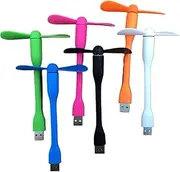 GDPKIALSLZ, Colorful Mini USB Fan Desktop Summer Cooling Fan USB Power Supply Portable Mini Ventilator