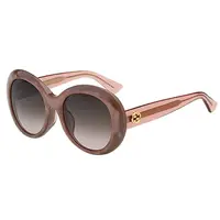 在飛比找PChome24h購物優惠-GUCCI - 復古圓框 太陽眼鏡 (粉膚色)