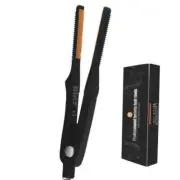 2 In1 Hair Straightener Curler Mini Pencil Flat Iron Straightening For women /me