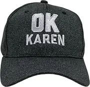 [Crazy Dog T-shirts] Ok Karen Hat Funny Upset Yelling Pissed Lady Joke Cap