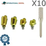 10x Angulated 30° Multi Unit 1.4 Adapter Head Dental Fixture Int Hex 2.42
