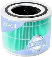 LEVOIT Core 300 Air Purifier Toxin Absorber Replacement Filter, 3-in-1 Filter, Efficiency Activated Carbon, Core300-RF-TX, 1 Pack, Green