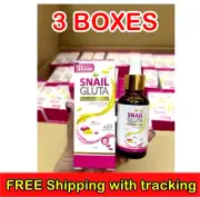3X Snail Gluta White Serum Elastin Collagen Gold X20 Anti Aging Skin Brightening