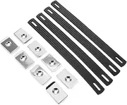 WHAMVOX 4pcs Speaker Cabinet Handle Strap Handles for Amplifiers Replaceable Easy to Match Widely Applicable Speaker Accessories