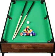 40In Tabletop Billiard Table, Pool Arcade Game Table for Living Room, Game Room