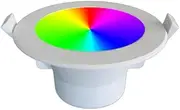 LED Smart White Round Dimmable Tri-CCT+RGB Downlight CLA SMTNOVA + 1M Flex & Plug