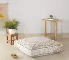 Bohemian Large Mandala Square Floor Pillow Throw Case Indian Cushion Cover Pouf
