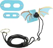 Adjustable Lizard Leash, Lizard Leash for Reptiles Bearded Dragon Harness Bearded Dragon Leash Bearded Dragon Accessories for Reptiles Small Pet Animals(blue)