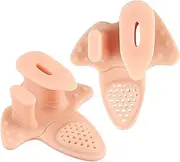 Correct Toes | Soft Toe Separators - Foot Health Care Supplies for Hammertoe Correction Flat Feet Walking Running Yoga Pedicure Athletes