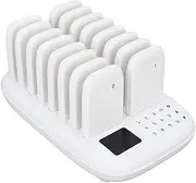 Wireless Calling System, 16 Pagers 500M Touch Control Maximum 998 Restaurant Pager System, 2 Modes Nurse Calling Alert for Queue Food Truck Coffee Elderly SOS Hospital Shop Office Church(AU)