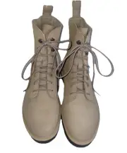 Sorel Hi-Line Lace Chelsea Boots Canoe Tawny Buff Size 9.5