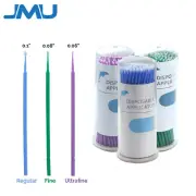 400PCS JMU Dental Microbrush Micro Brush Applicators Bendable Tips 2.5/2.0/1.5mm