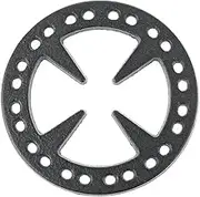 Aupoko Cast Iron Gas Stove Cooker Ring Reducer for Gas Stovetop Espresso Maker,Coffee Moka Pot(5.04-Inch)