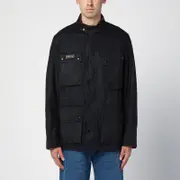 [Barbour] Black Waxed International Jacket S Black