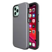 For iPhone 12 mini Case, Shockproof Protective Cover Grey