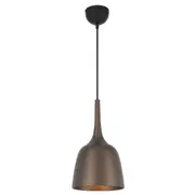 Polk-20 1 Light Pendant Bronze Brush, Black POLK PE20-BZB