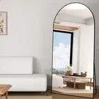 CASSILANDO Arched Full Length Mirror Freestanding Mirror Wall Modern 180x80cm