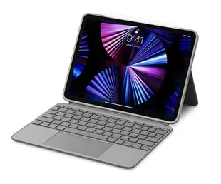 羅技藍牙鍵盤 iPad Pro12.9Air4配觸控摸板Logitech Combo Touch