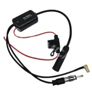 Digital Radio Signal Booster Amplifier DAB+ FM AM Antenna Adapter For Car Stereo (for: Porsche)