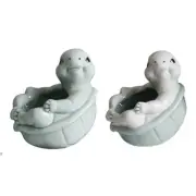 Turtles Planter Indoor Plant Cute Flower Pots for Home Decorations