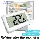 Digital LCD Refrigerator Freezer mini Thermometer Hanging Hook Waterproof